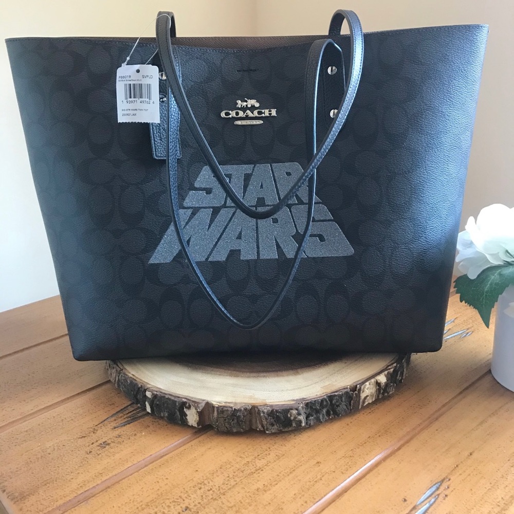 New Authentic Coach Star Wars Tote-NWT